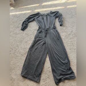 FP Movement by Free People Charcoal Jumpsuit